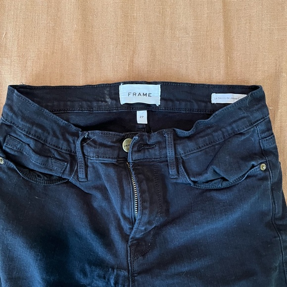 Frame Le Skinny de Jeanne Crop - Picture 4 of 4